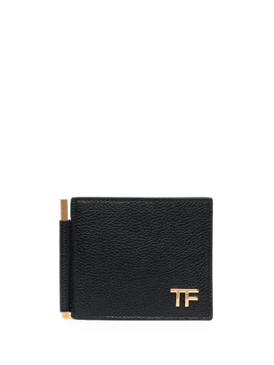 TOM FORD money clip leather wallet outlook