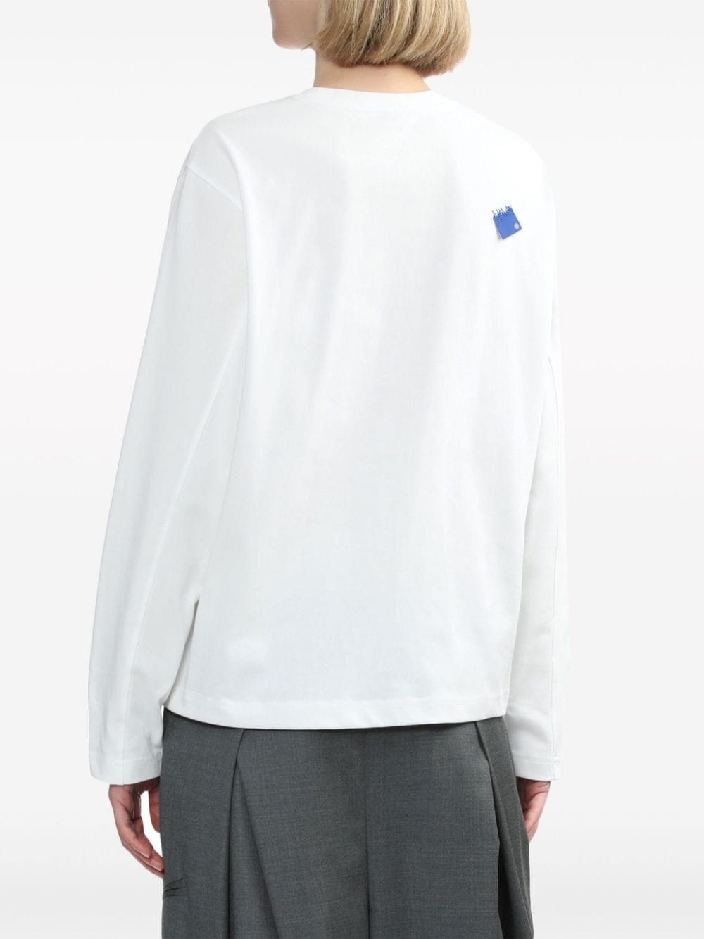 Tetris-appliquÃ© cotton T-shirt - 4