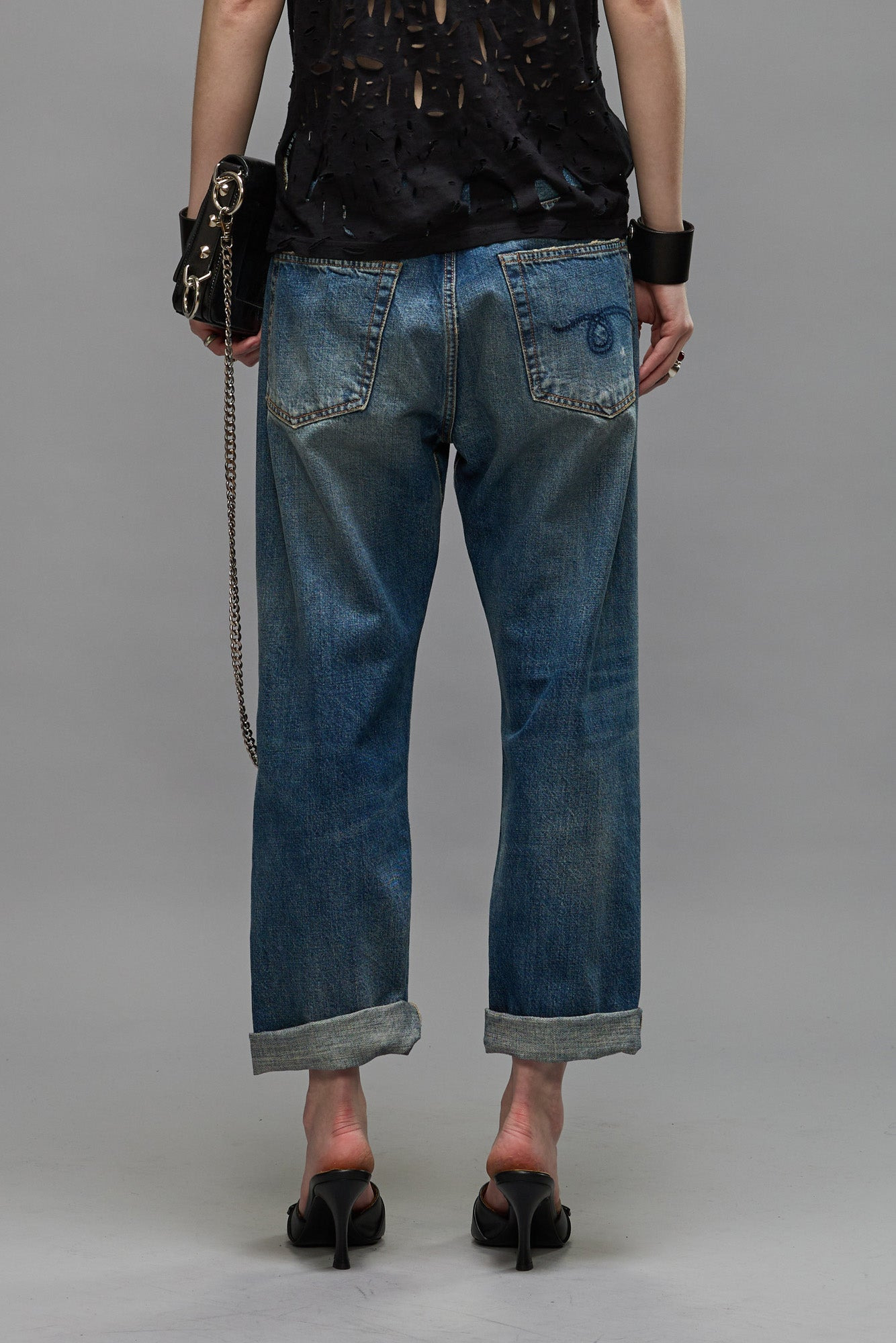 BOYFRIEND JEAN - GARNET BLUE - 4