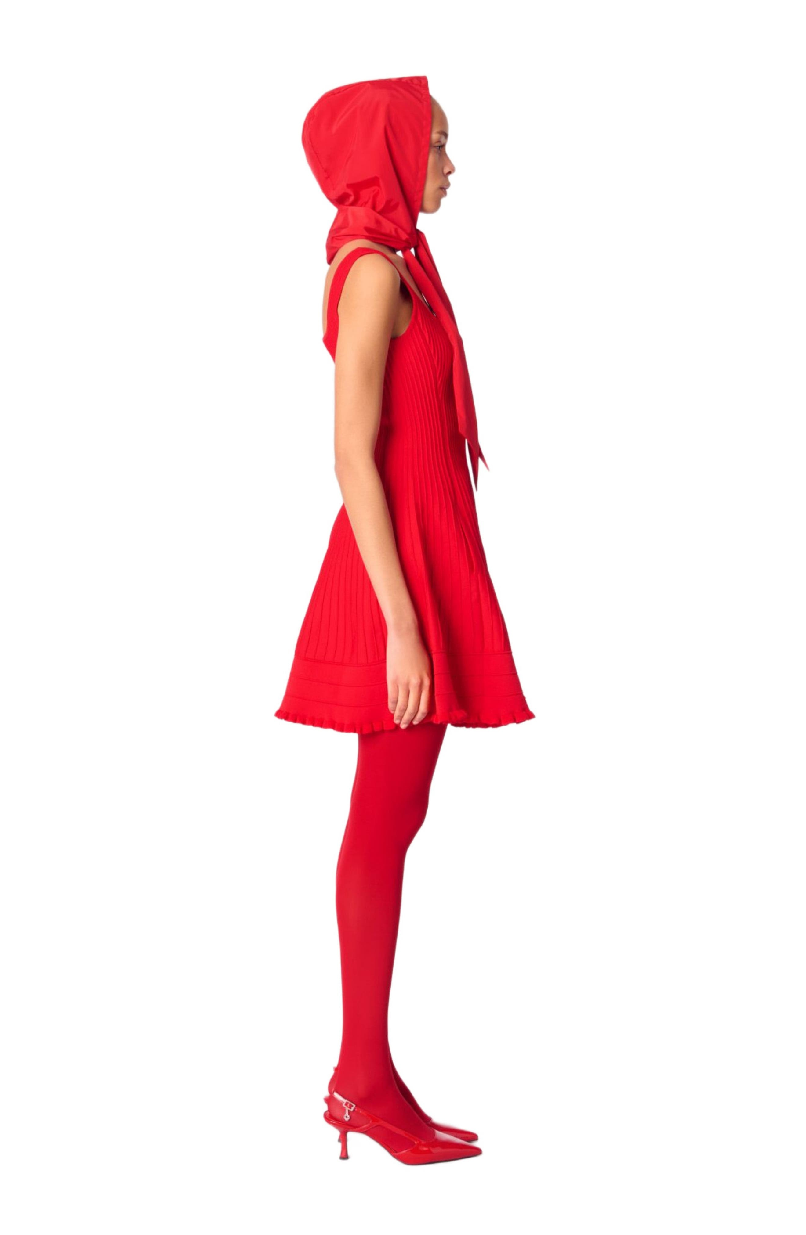 maje Short knit dress in Red at Nordstrom - 3