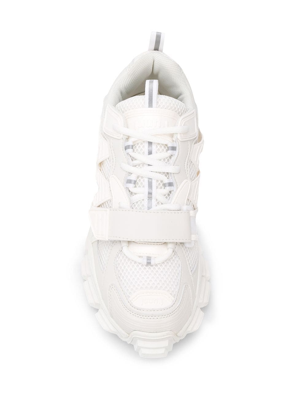 panelled sneakers - 4