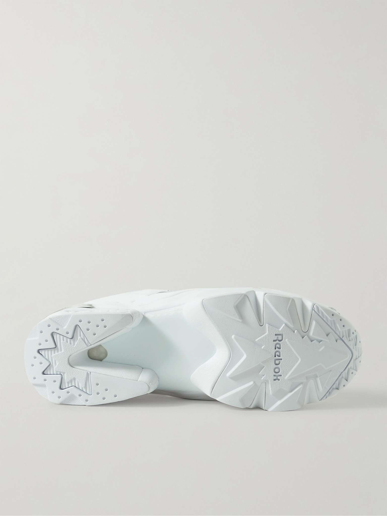+ Maison Margiela Project 0 Memory Of Leather-Trimmed Neoprene and Mesh Sneakers - 7