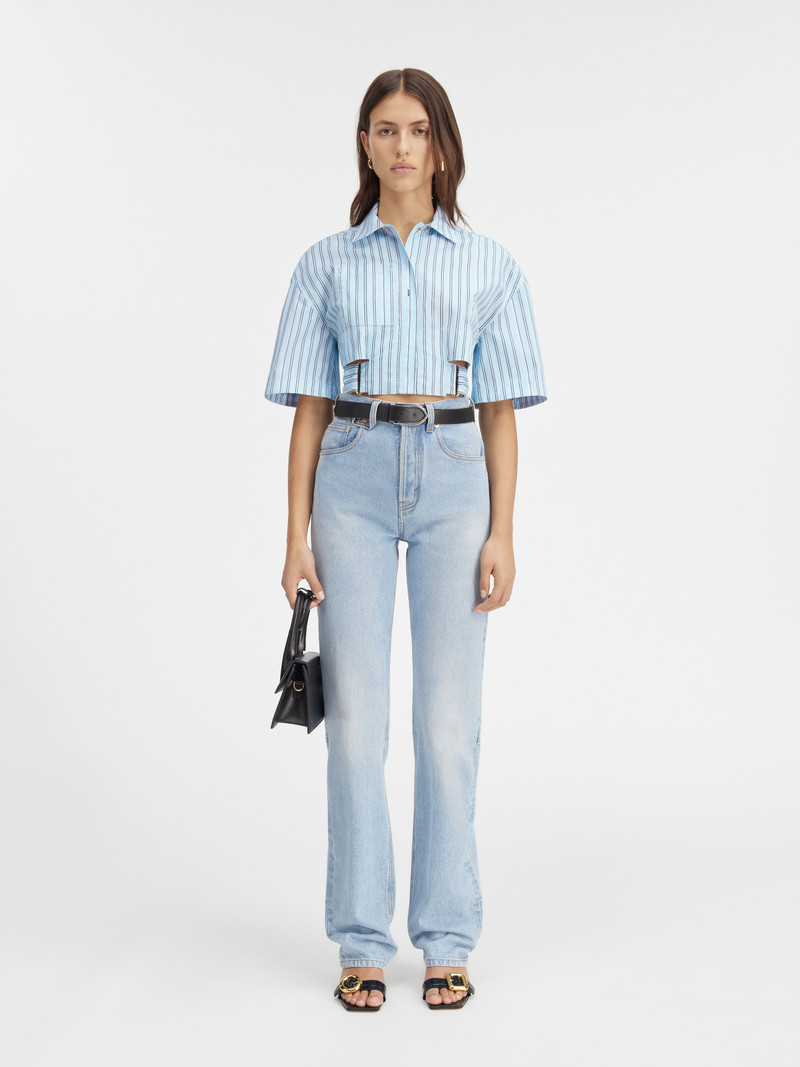 JACQUEMUS La chemise courte Bari outlook