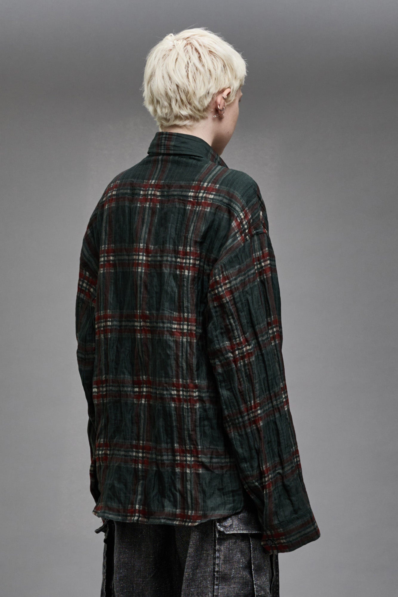 RELAXED WORKSHIRT - MARSH GREEN PLAID - 5