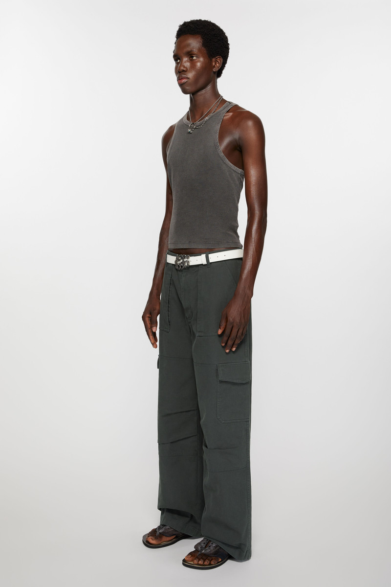 Twill trousers - Dark grey 3