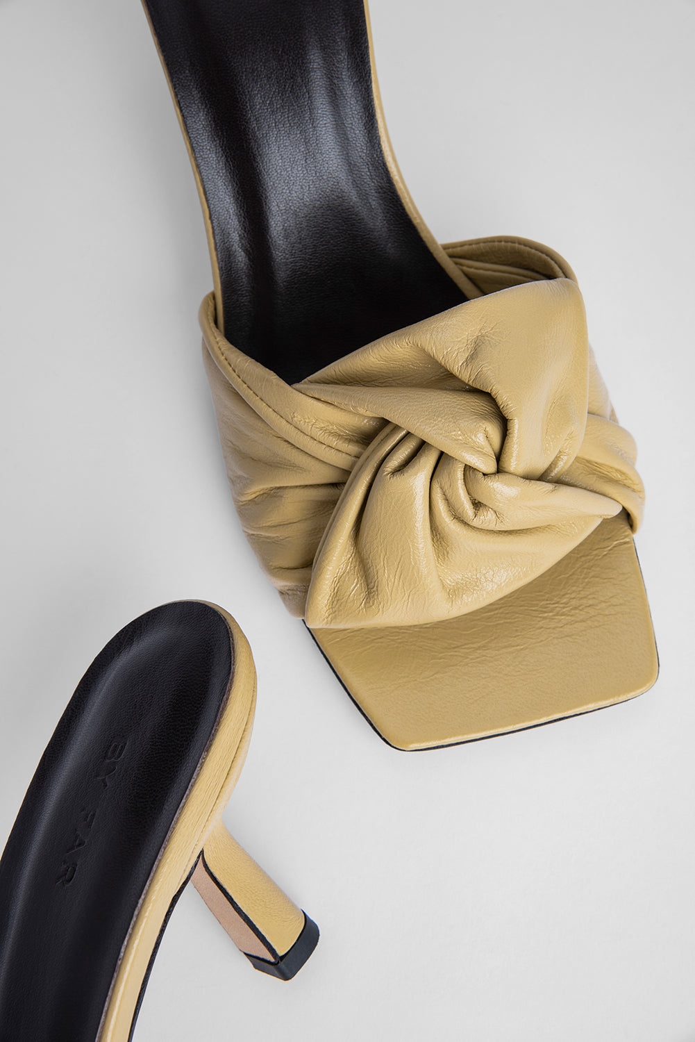 Lana Yellow Creased Leather - 3