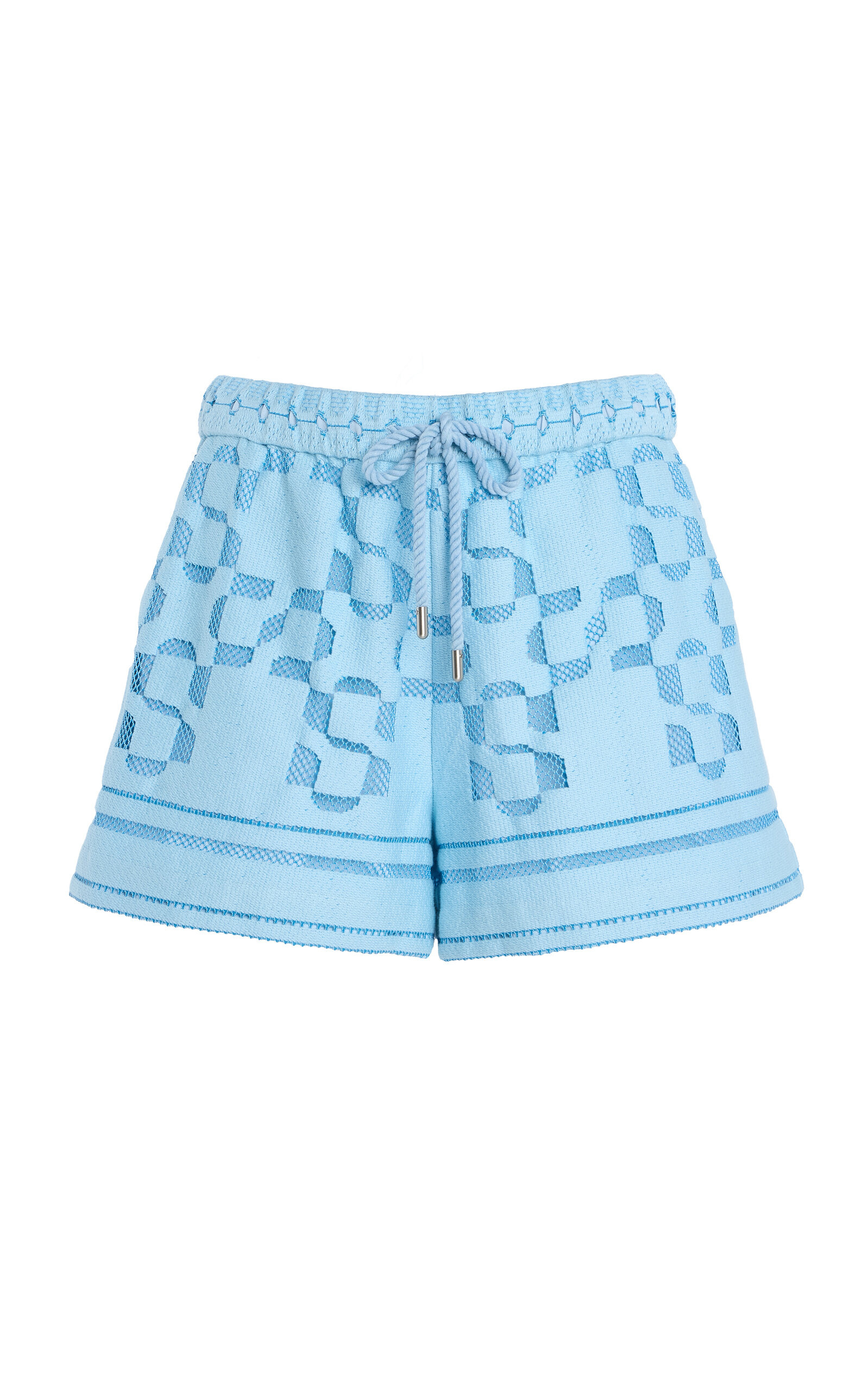 Hannah Cotton-Blend Shorts blue - 1