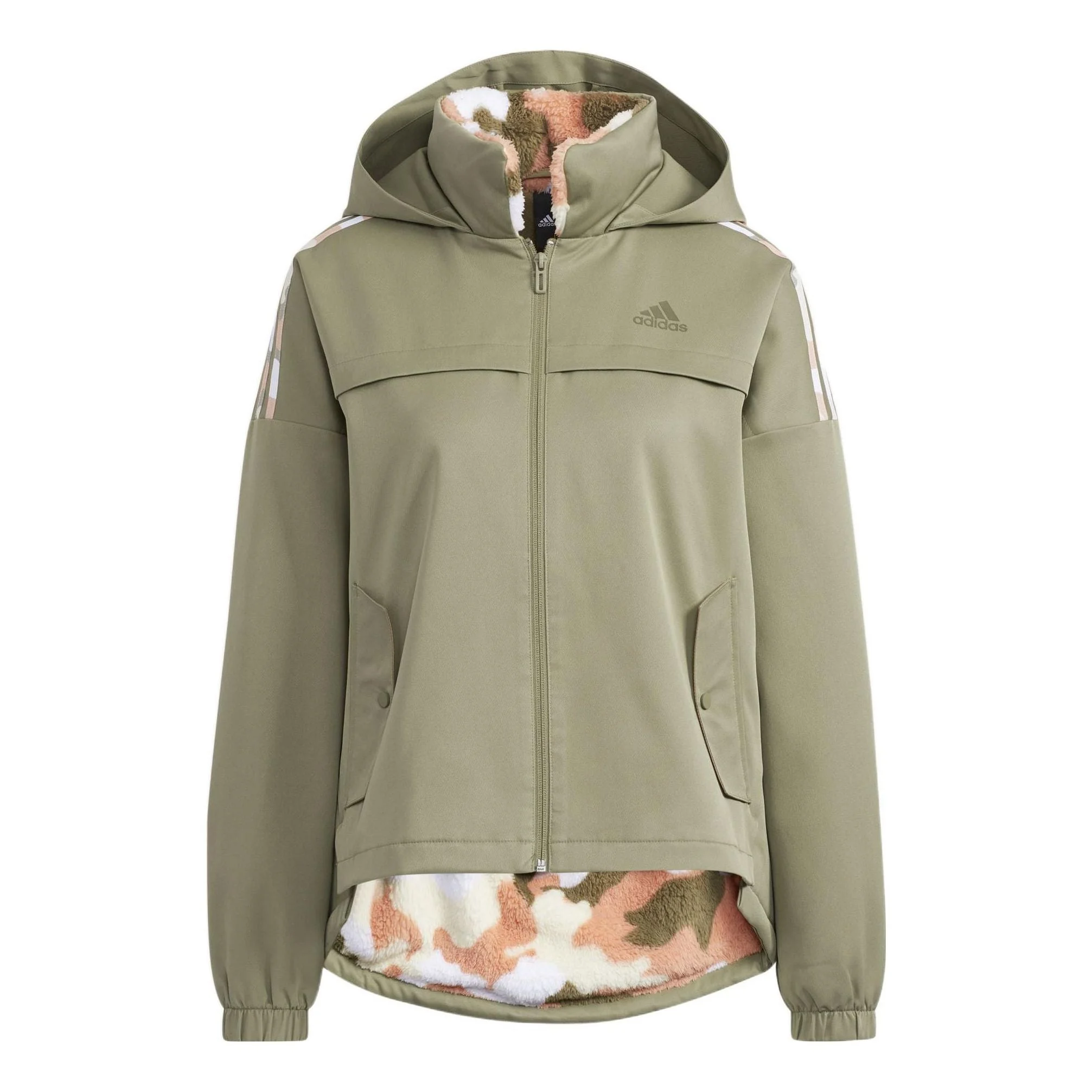 (WMNS) adidas STR W JKT WARM H09762 - 1
