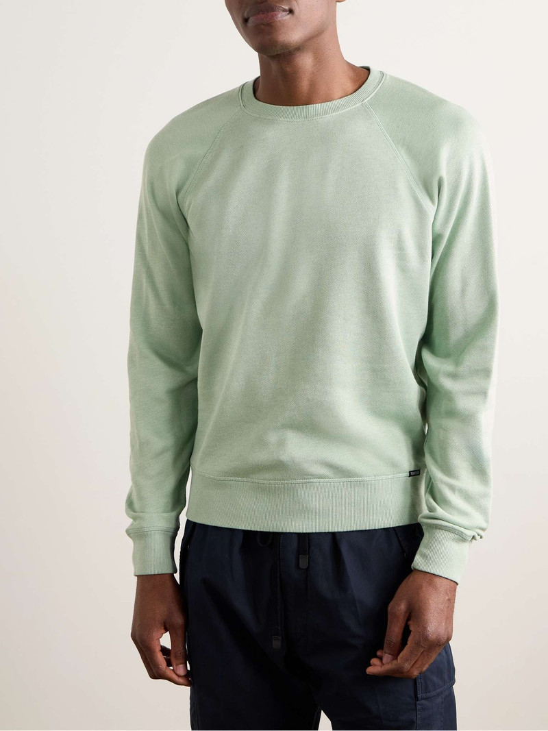 TOM FORD Cotton-Blend Jersey Sweatshirt outlook