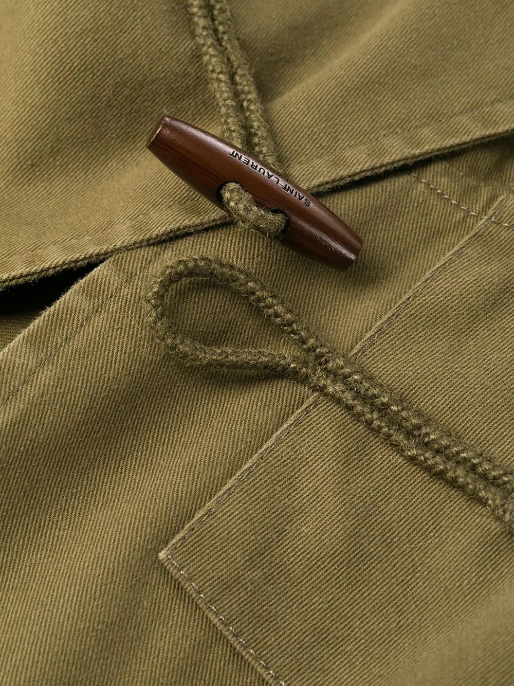 military-style duffle coat - 7