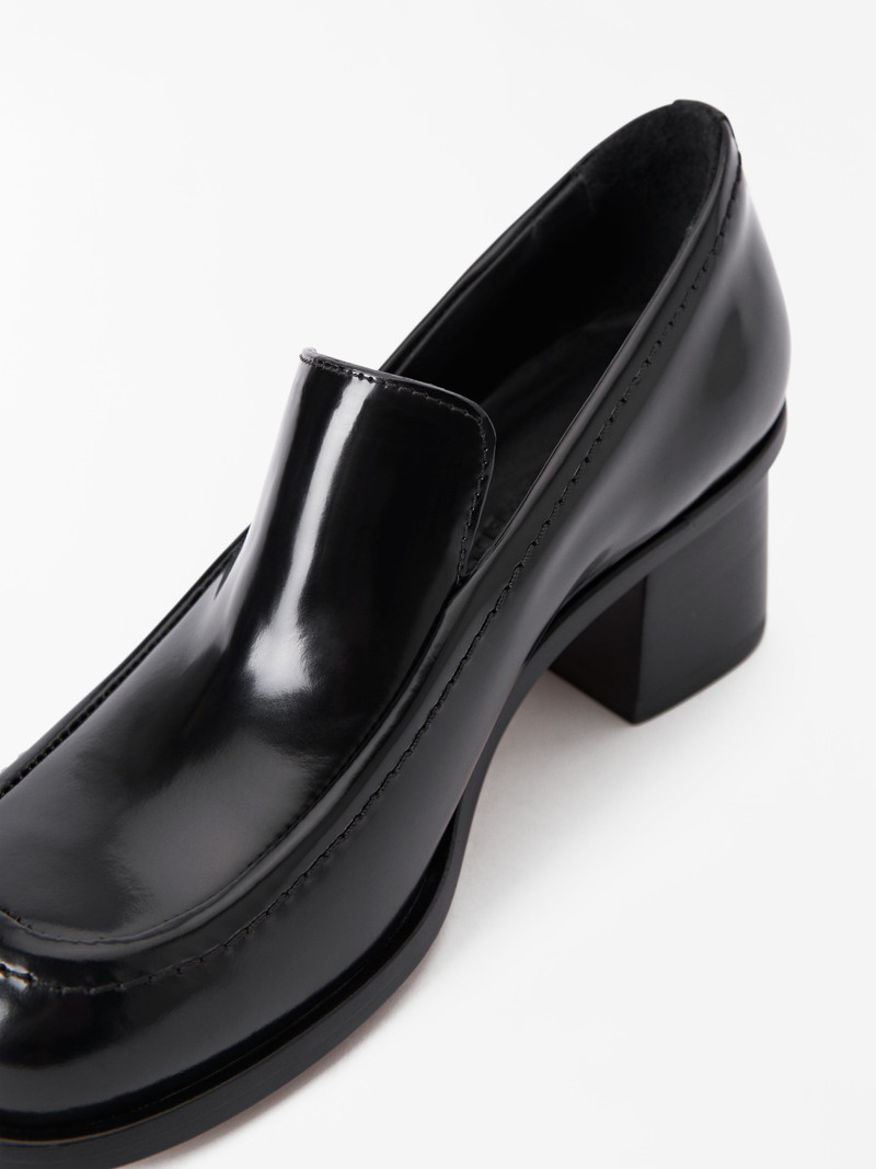 Halina Shoes In Shiny Leather 3