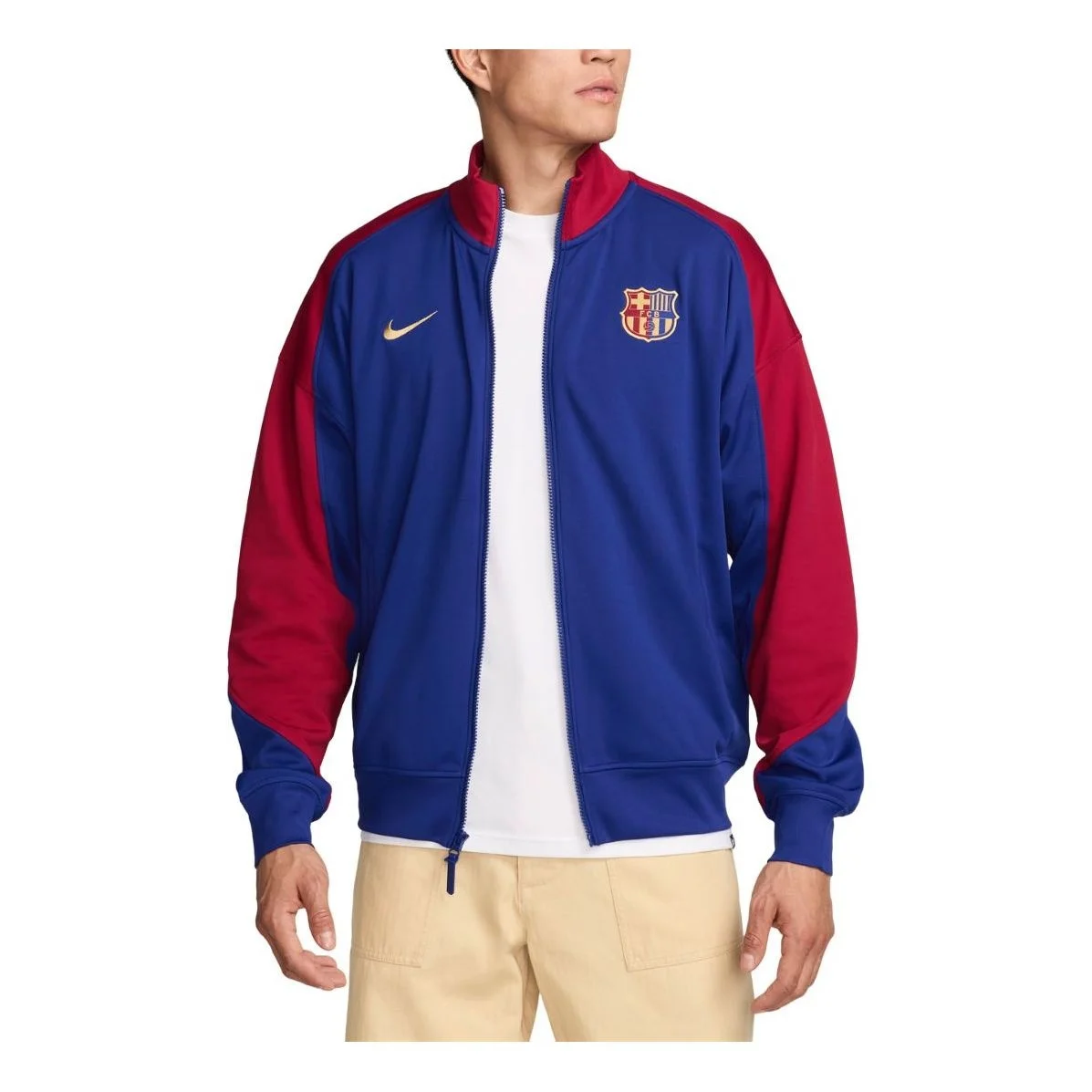 Nike FC Barcelona 24/25 Academy Pro Anthem Jacket 'Blue Red' FN9625-455 - 1