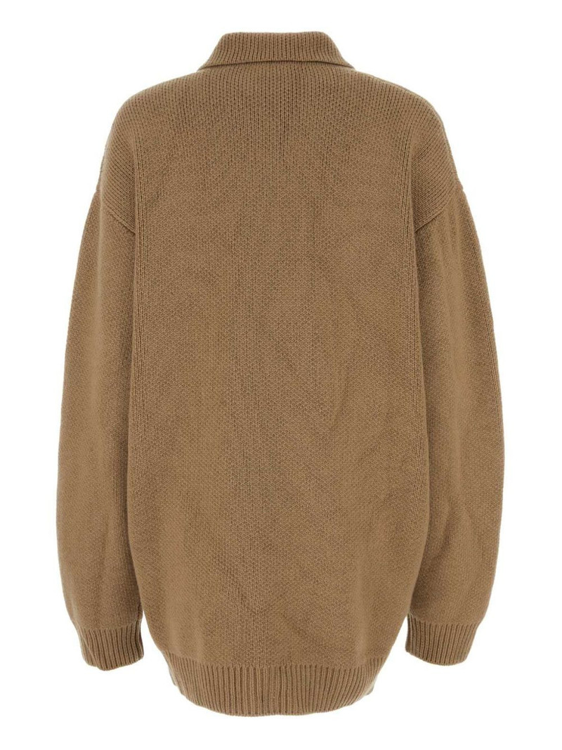 Prada Biscuit cashmere cardigan outlook