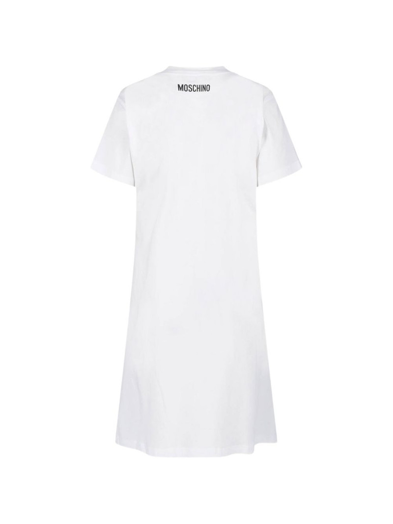 Moschino Smiley print A-line midi dress outlook