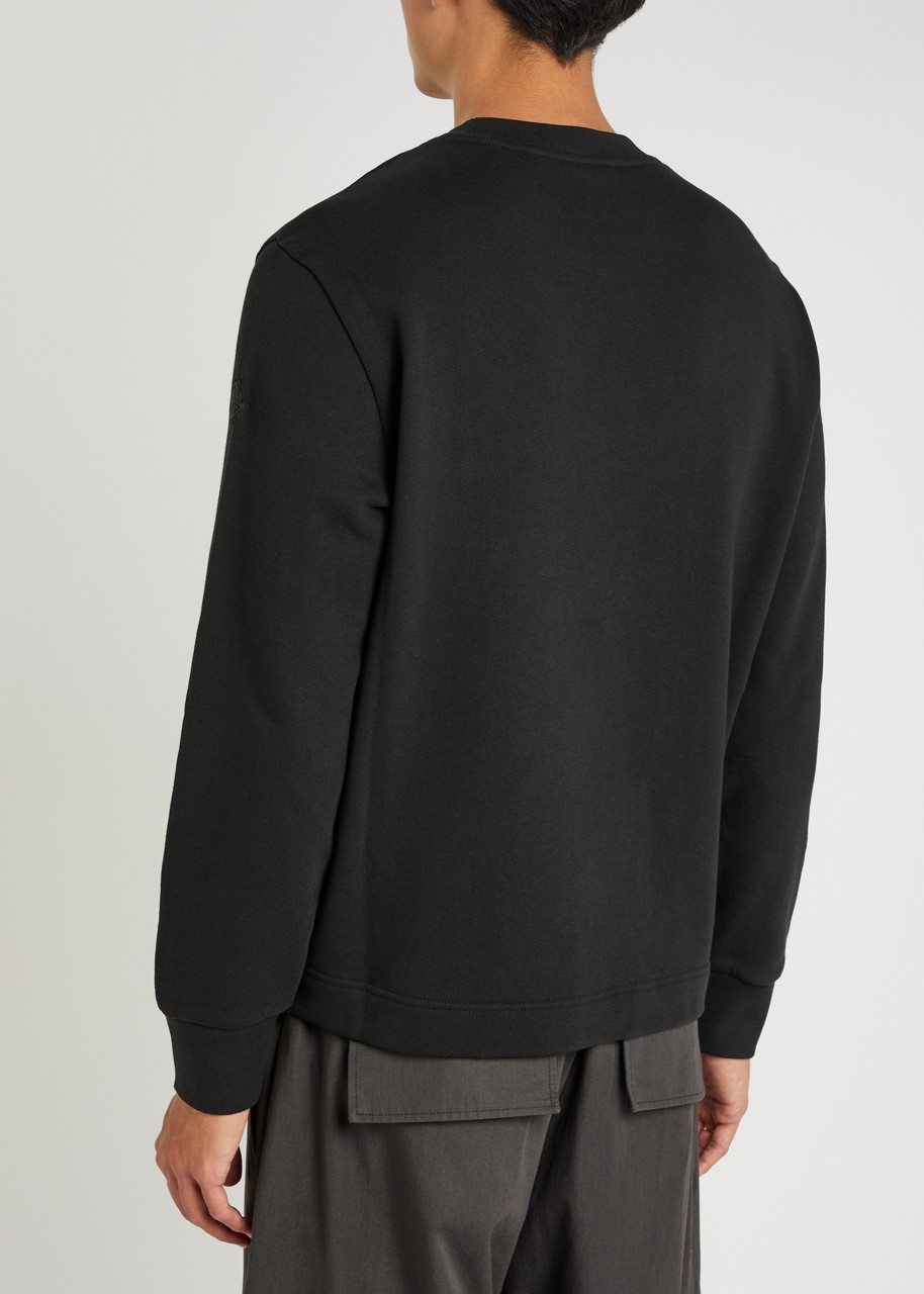 Moncler New Badge Logo-print Cotton Sweatshirt - 3