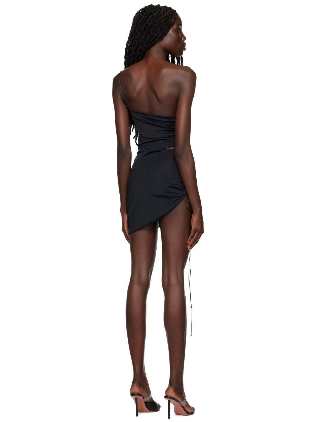 Black Cut Out Minidress - 3