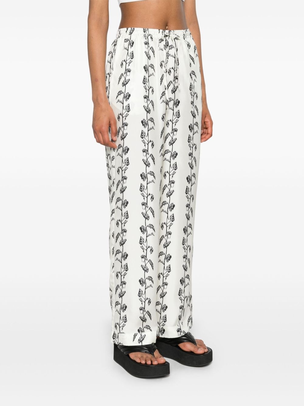 Aurelia mid-rise straight-leg trousers - 3