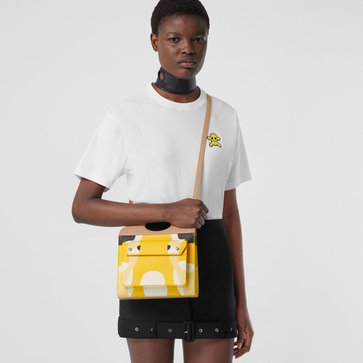 Mini Abstract Print Pocket Bag - 3