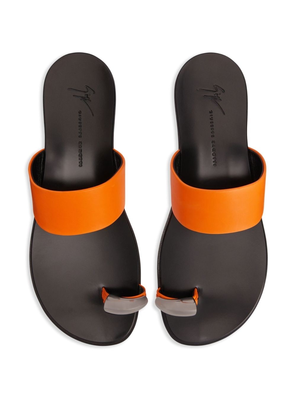 Norbert leather flat sandals - 7