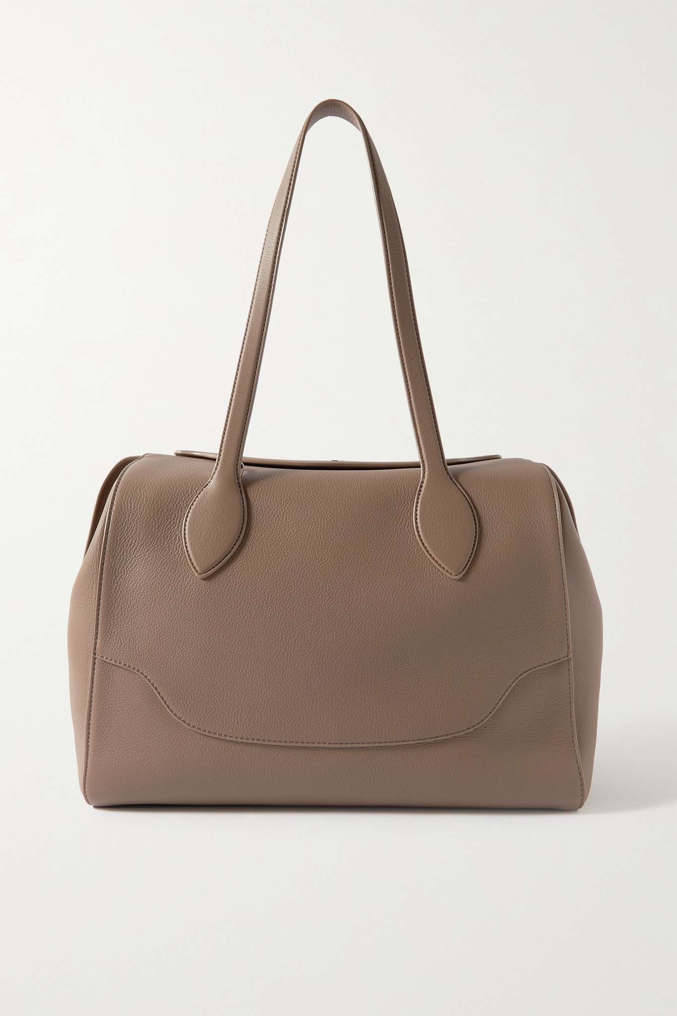 Sesia Happy Day large textured-leather tote - 1