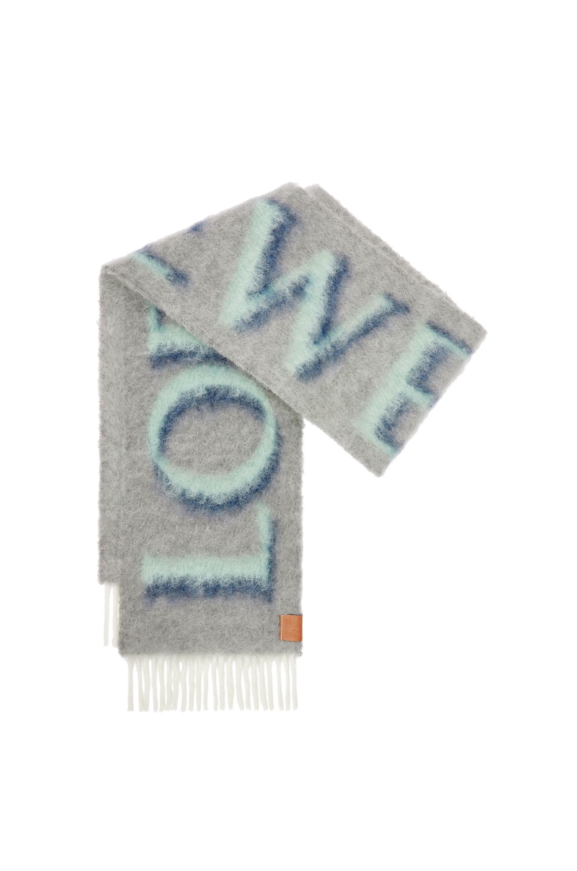 LOEWE scarf in wool and mohair - 3