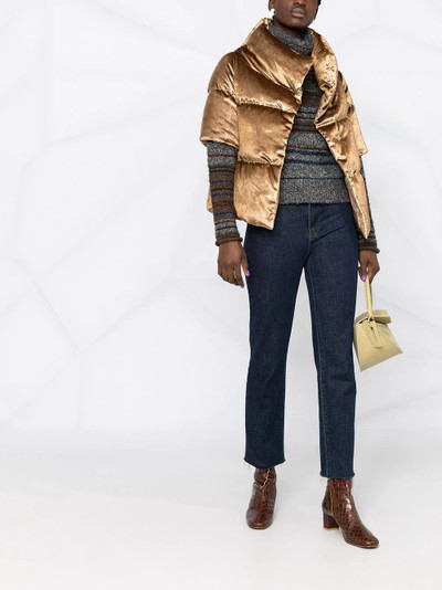 Herno padded cropped jacket outlook