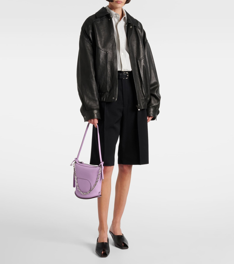 DELVAUX Pin Twist leather shoulder bag outlook