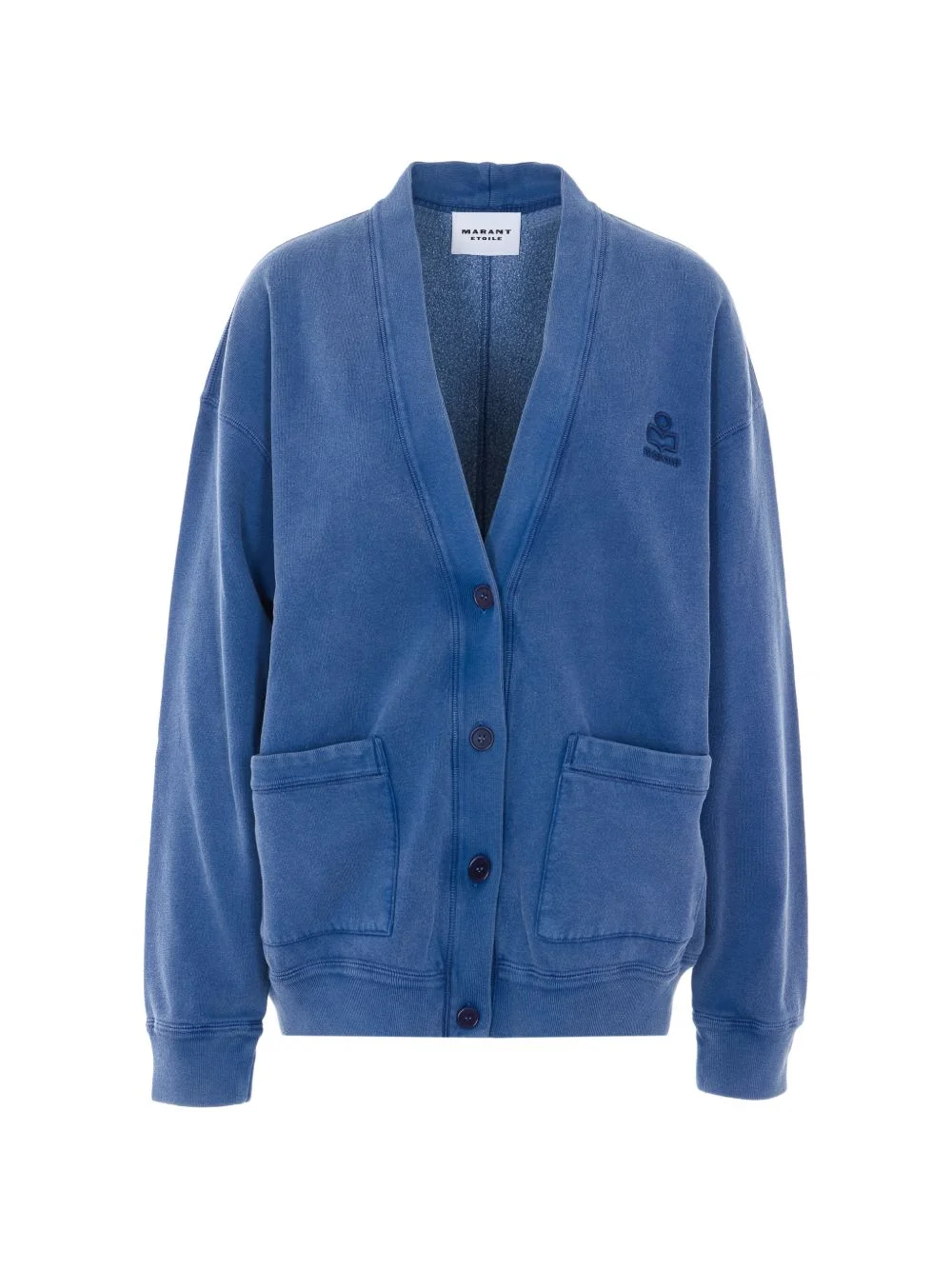 Stephy embroidered V-neck cardigan - 1