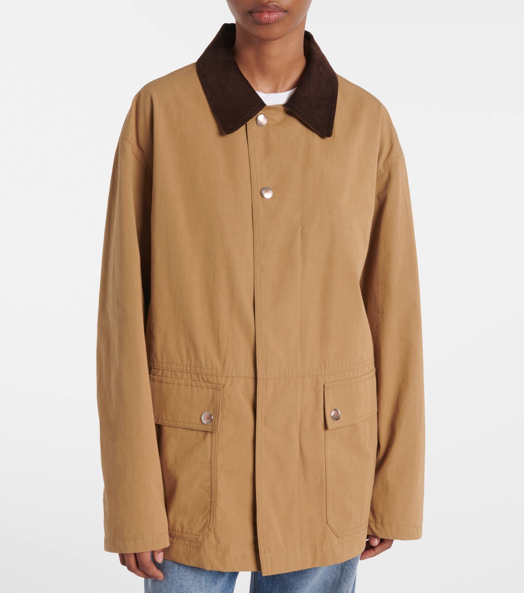 Frank cotton gabardine jacket - 6