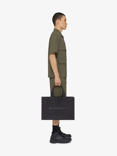 Givenchy GIVENCHY TOTE BAG IN CANVAS outlook