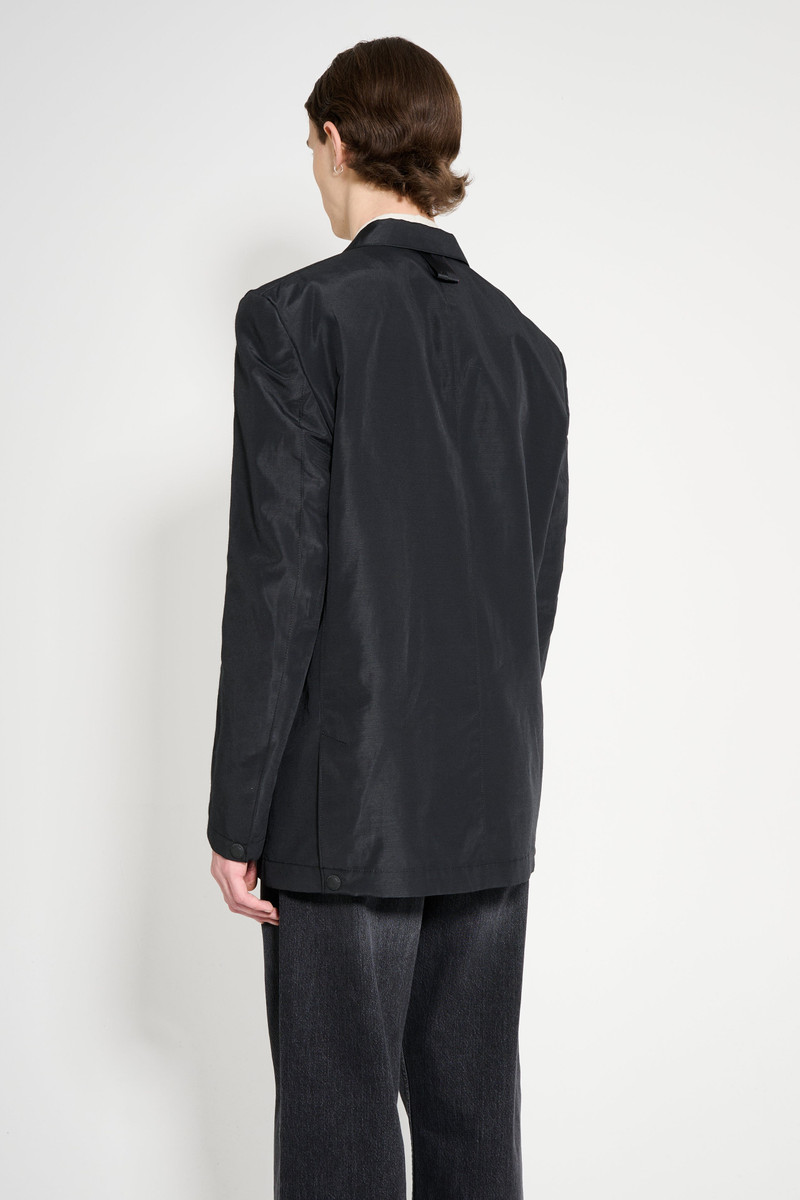 Comme Des Garçons COMME DES GARÇONS HOMME POLYESTER LINEN JACKET BLACK outlook