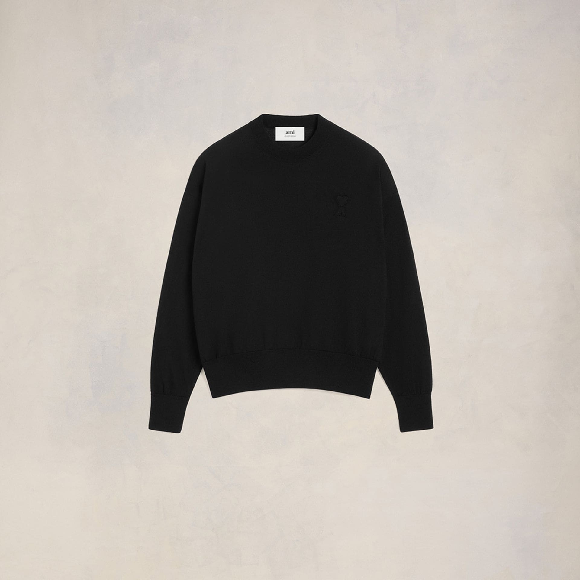 Ami De Coeur Embroidery Crewneck Sweater - 2