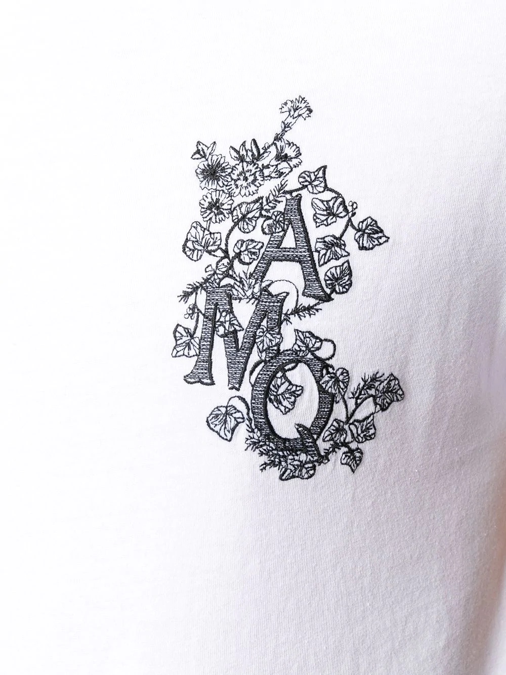 Ivi Monogram embroidered T-shirt - 5