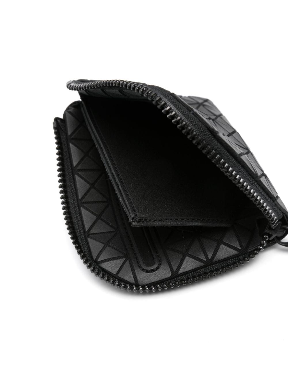 Clam geometric-panelled wallet - 3
