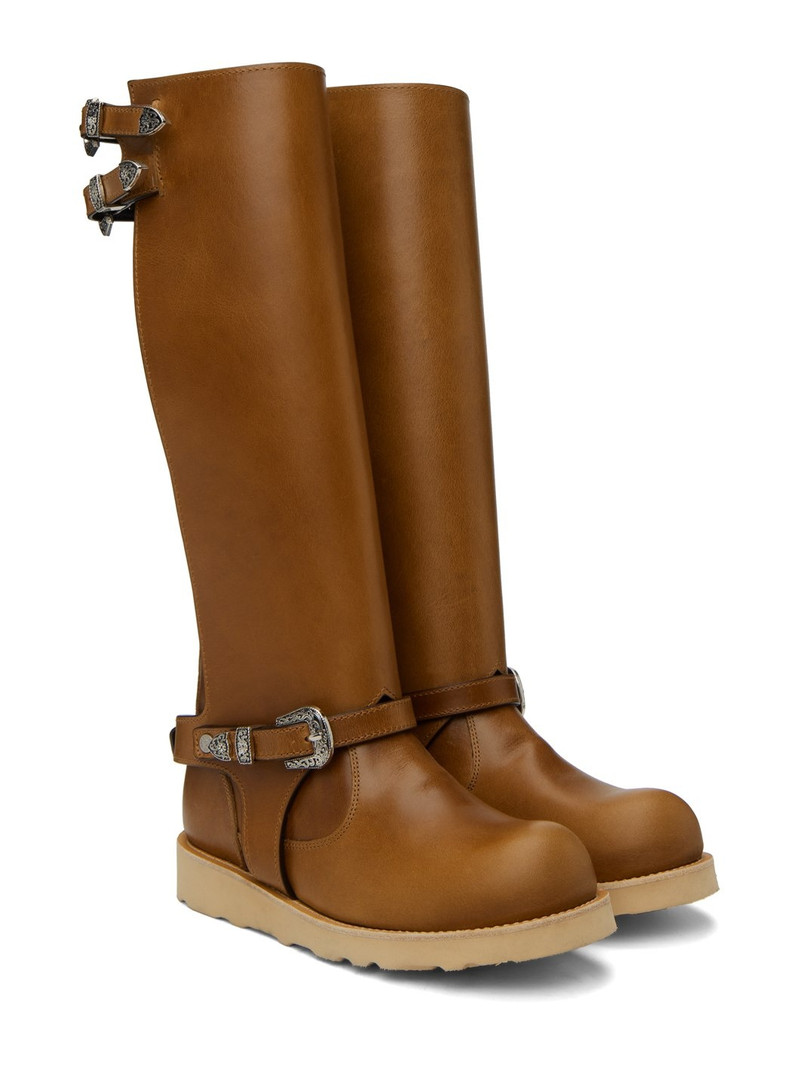 Brown Heather Boots 4