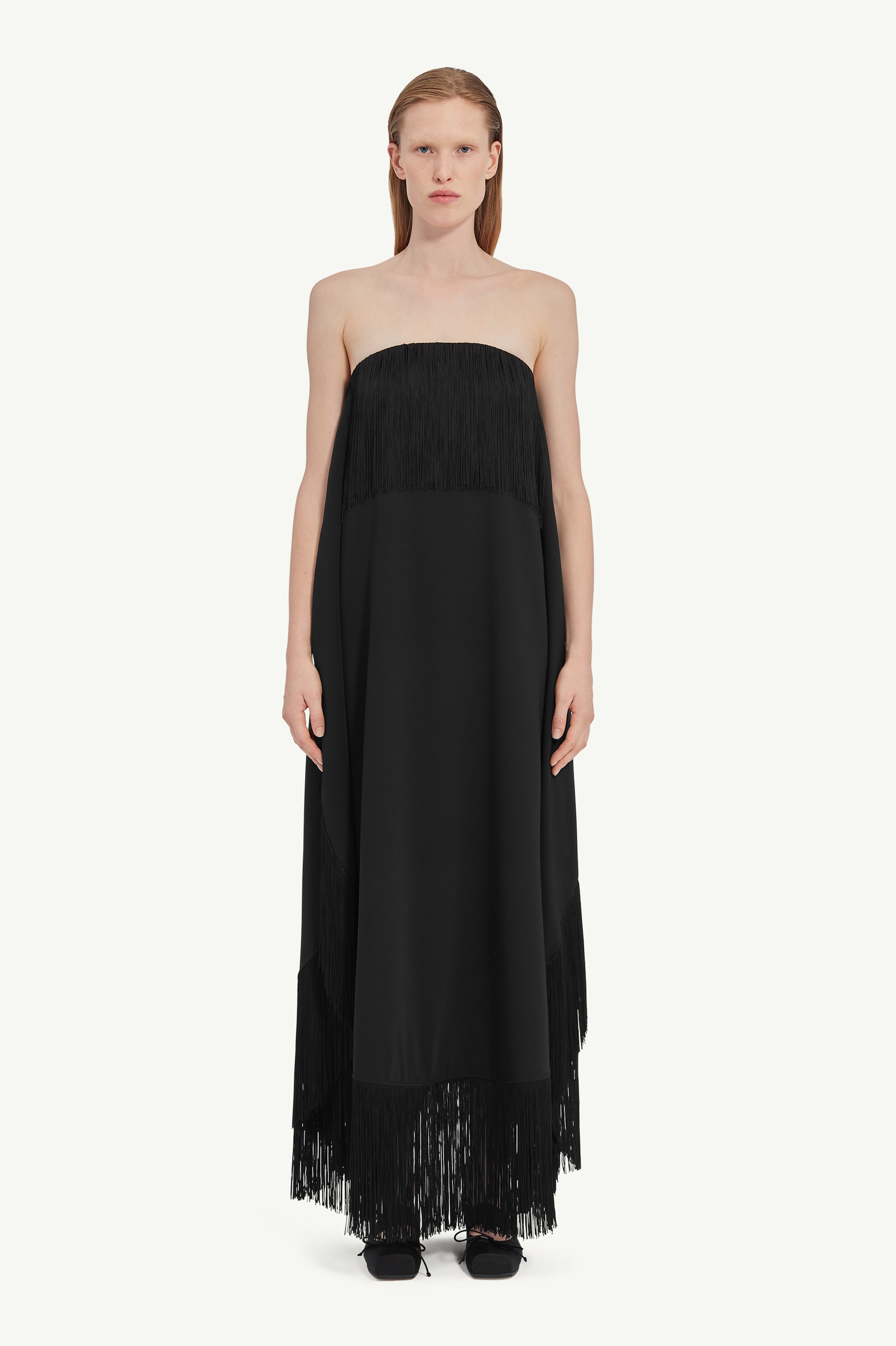 Boat neck maxi dress - 6