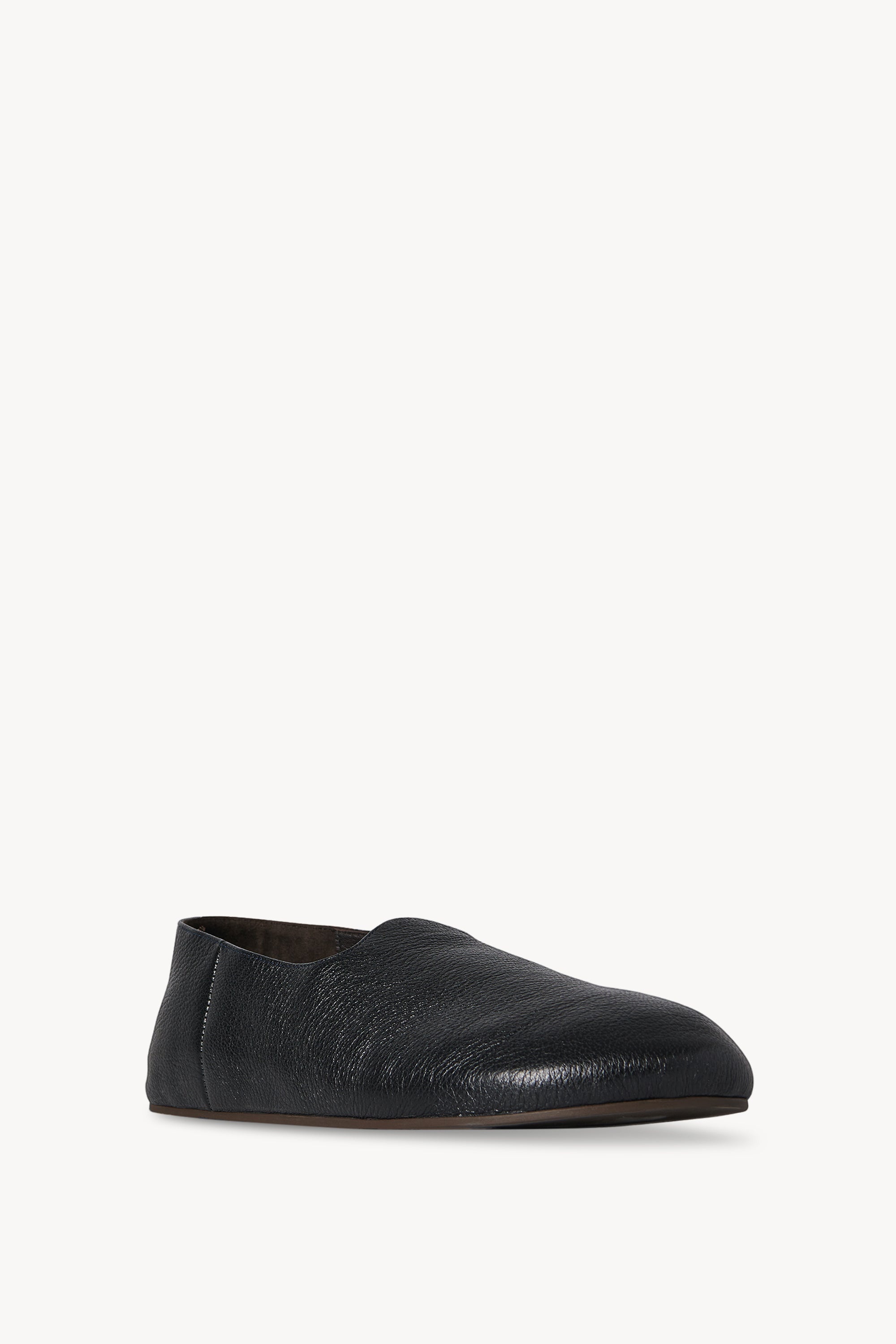 Hugh Slip On Shoe in Leather - 2