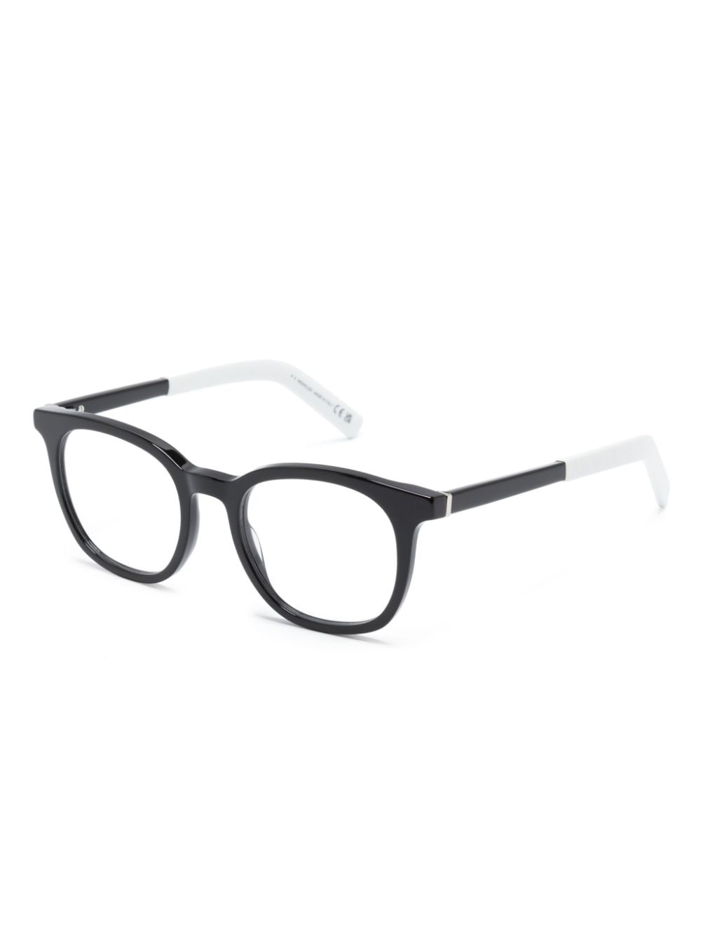 ML5207 two-tone square-frame glasses - 2