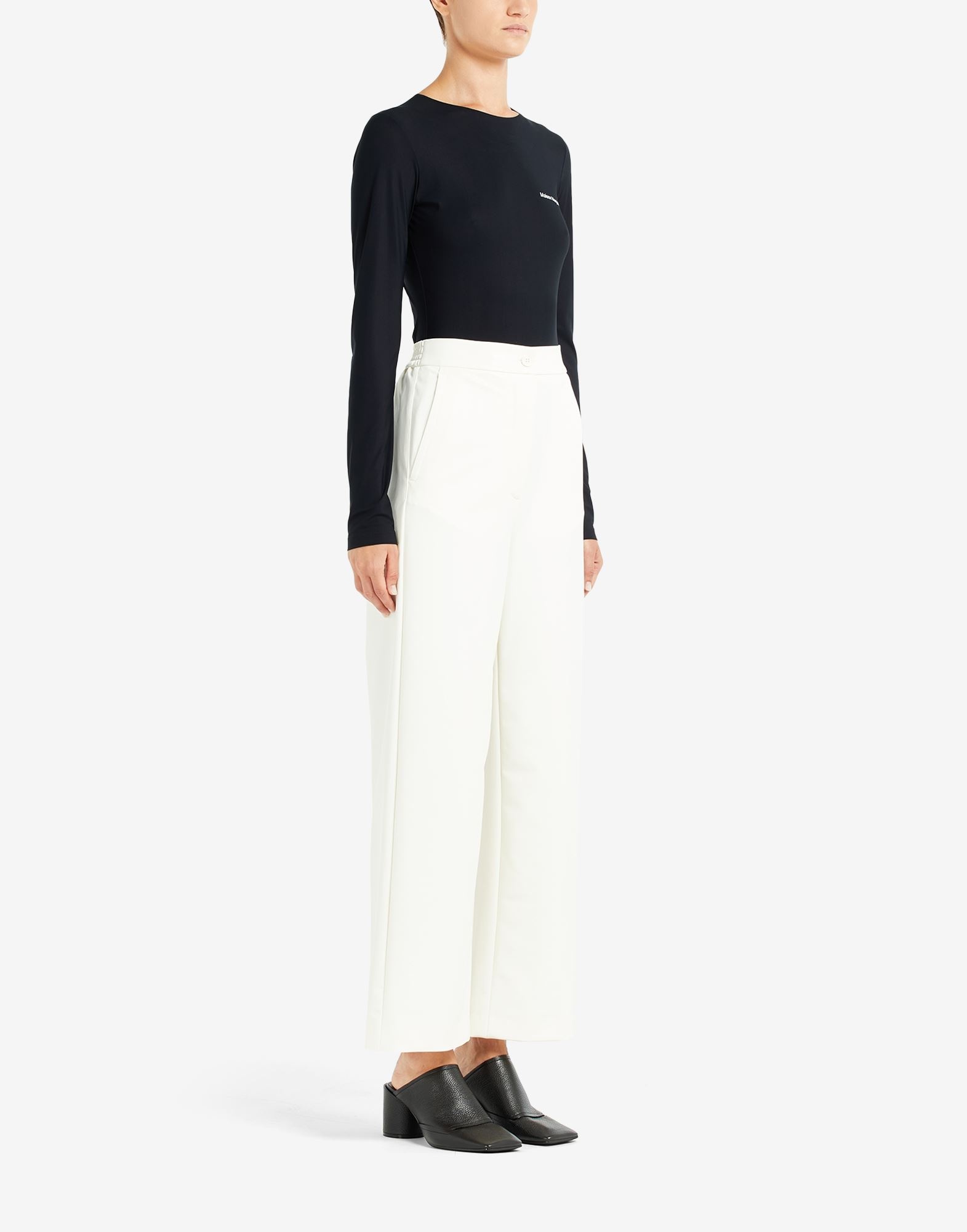 Faux leather trousers - 3