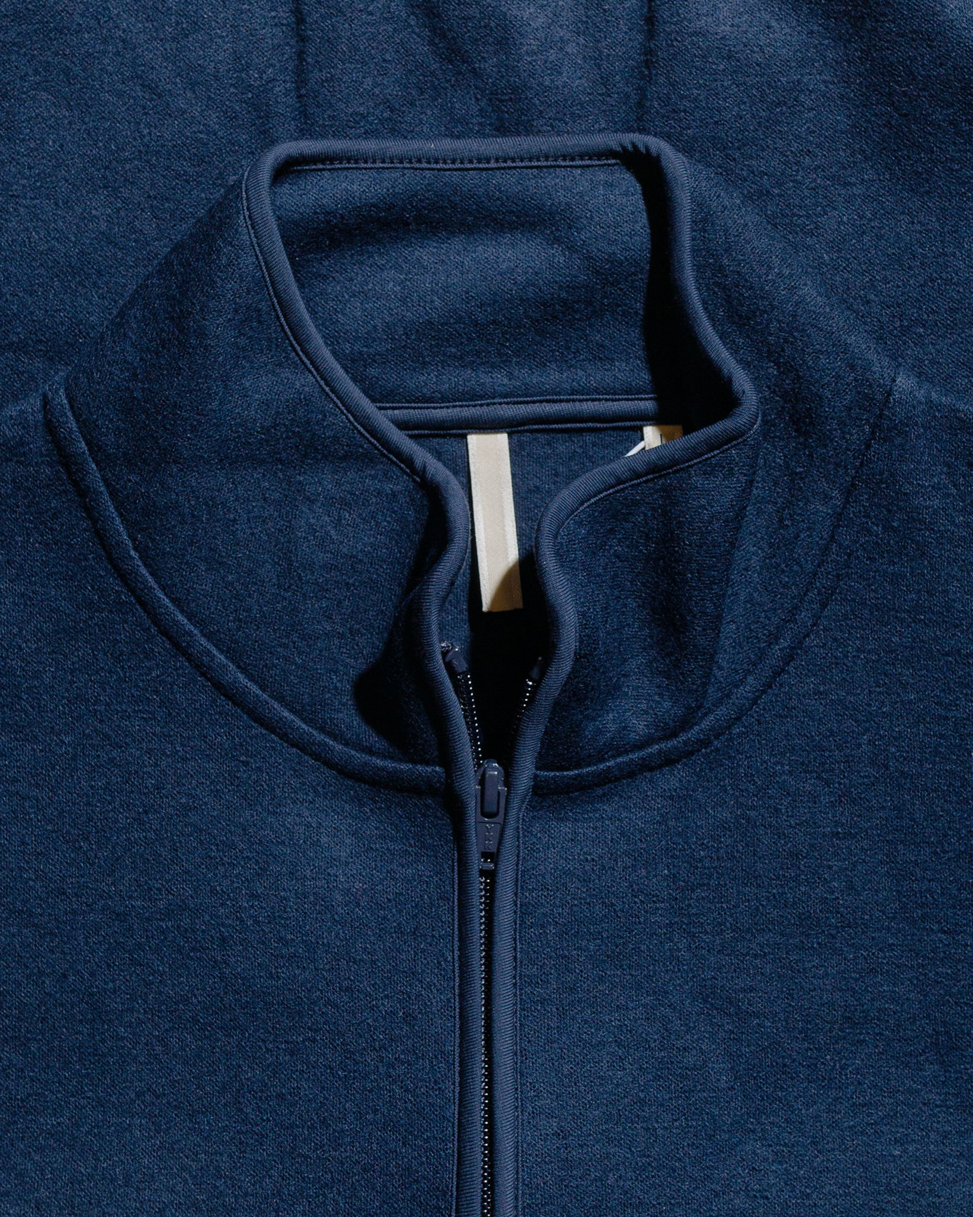 Wool Half Zip Navy - 5
