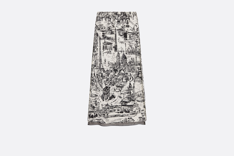 Flared Mid-Length Skirt 1