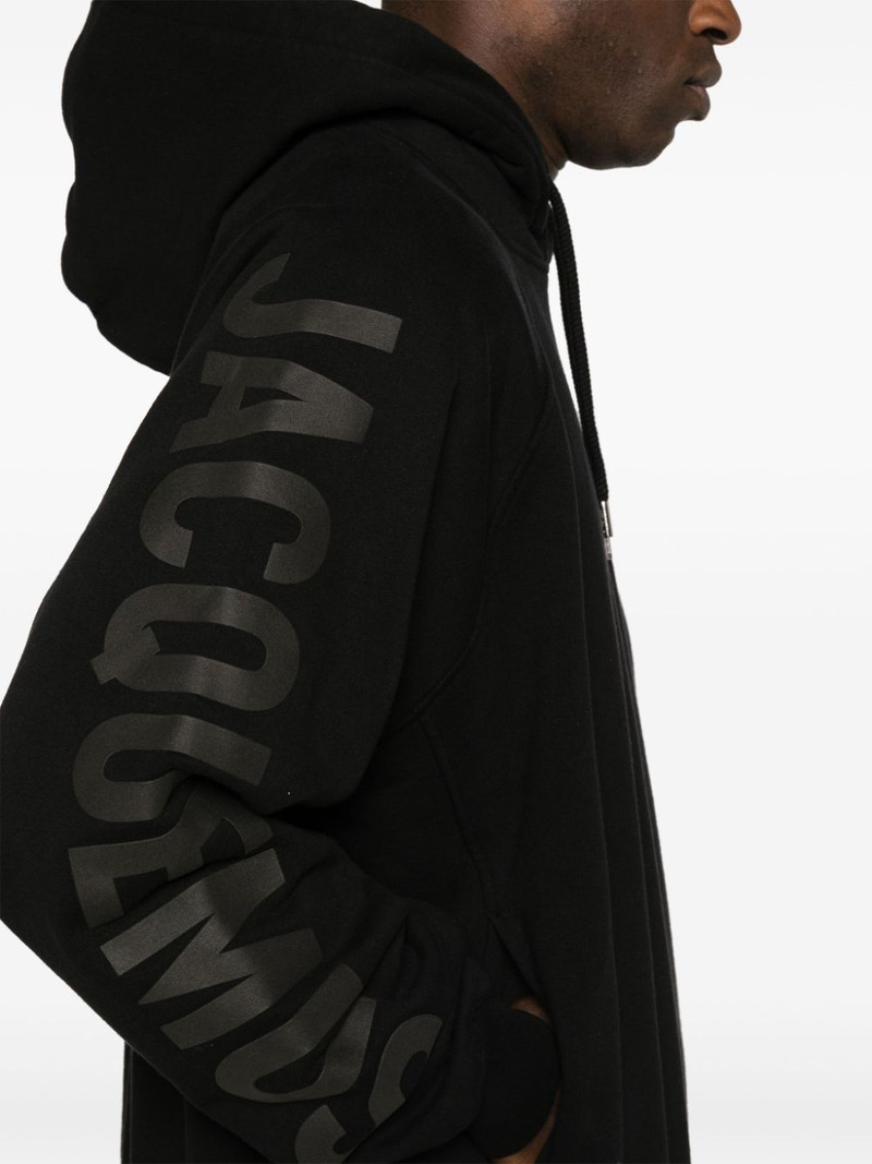 Le Hoodie Typo cotton top 5