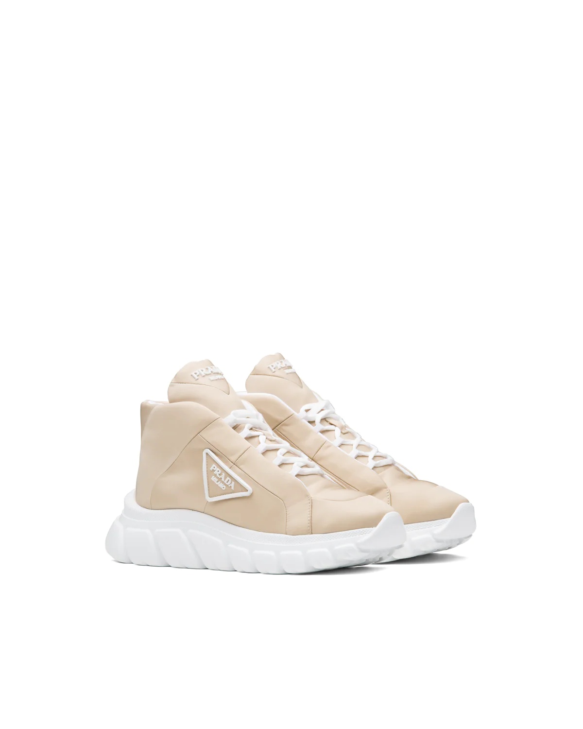 Nylon gabardine sneakers - 2