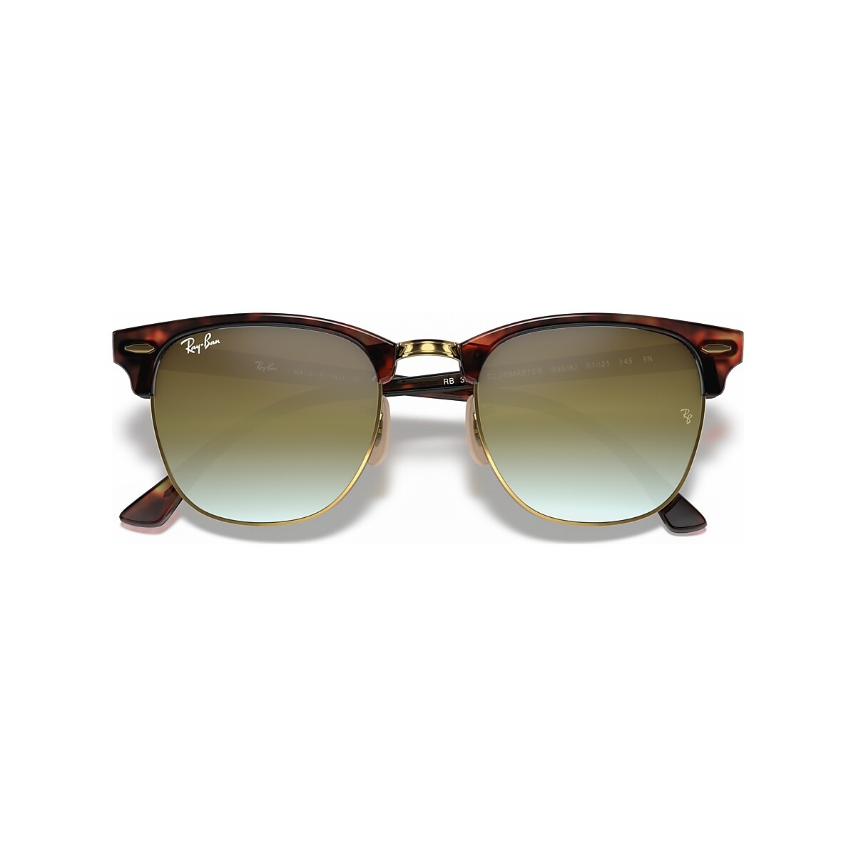 RB3016 Clubmaster Flash Lenses Gradient - 4