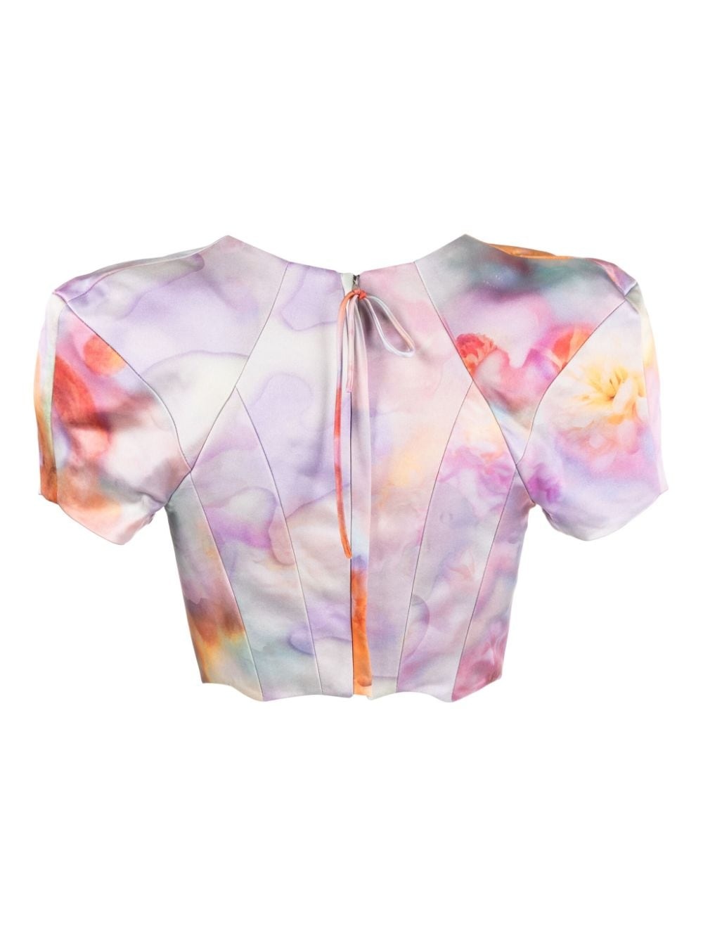 Ava cropped corset top - 2