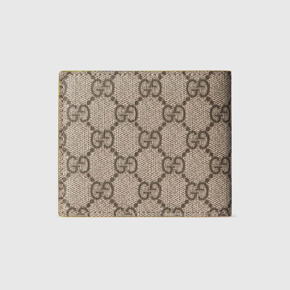 Acid green interior GG bi-fold wallet - 5