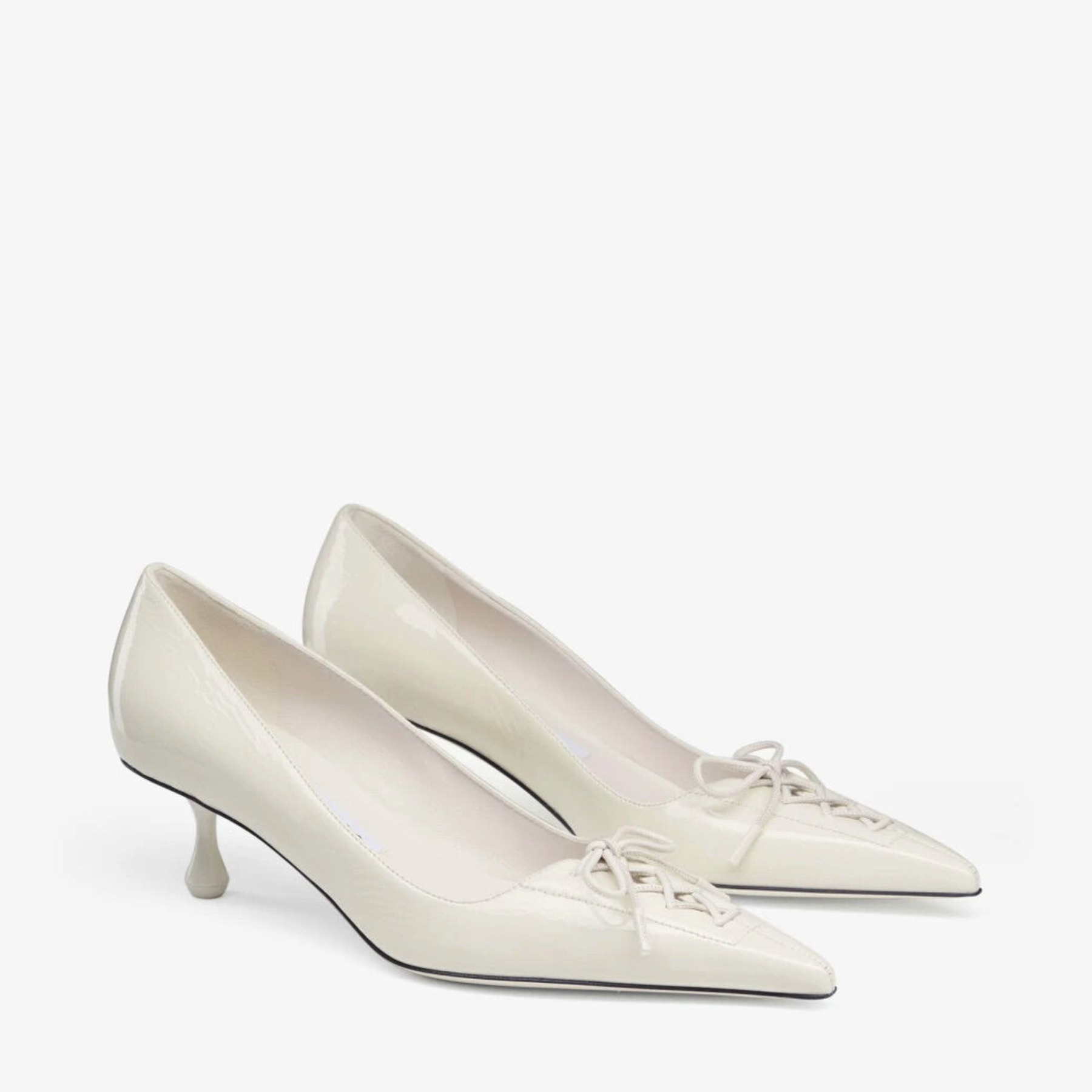 Scarlett 50
Latte Naplack Leather Pumps - 3