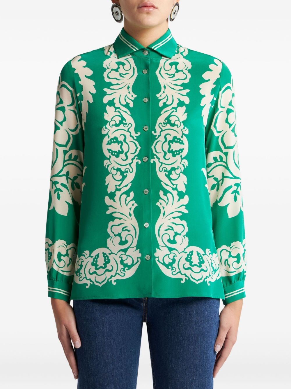 silk shirt - 2