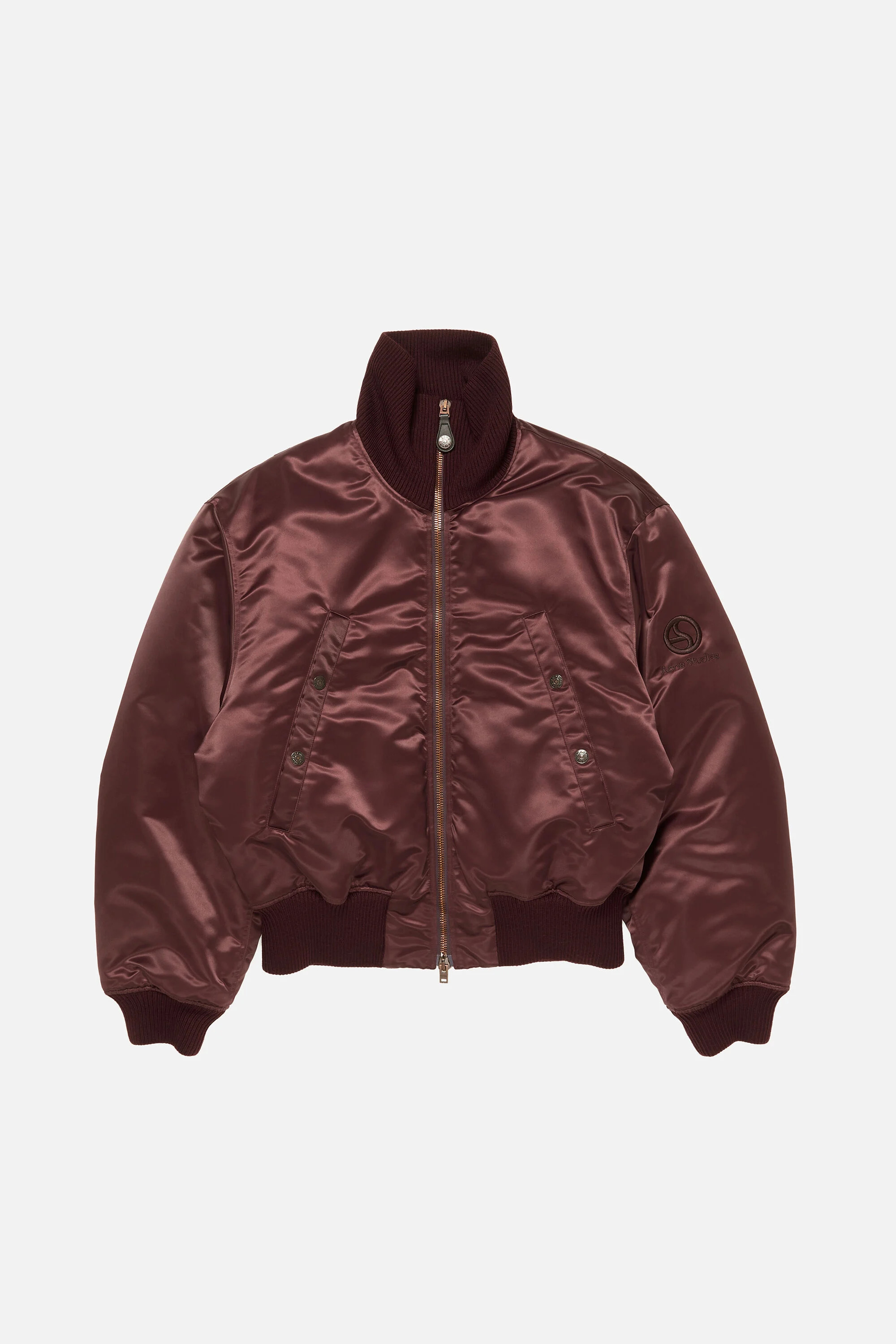 Technical bomber jacket - Burgundy - 6