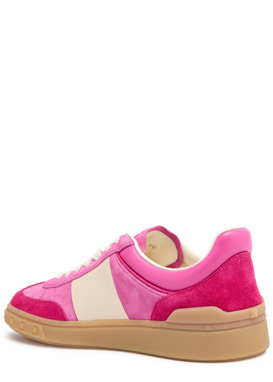 Valentino Upvillage Crosta Panelled Suede Sneakers - 2